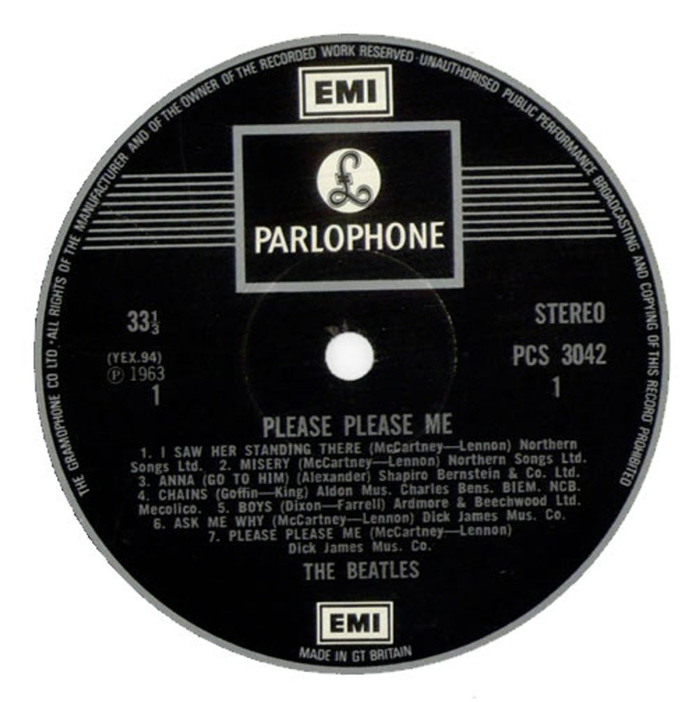 The Beatles Please Please Me - 2 Box - Gram - EX UK vinyl LP album (LP record) BTLLPPL519238