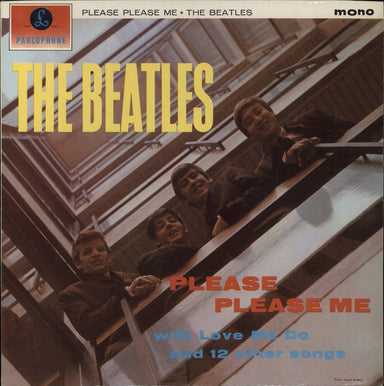 The Beatles Please Please Me - 5th EJD UK vinyl LP album (LP record) PMC1202
