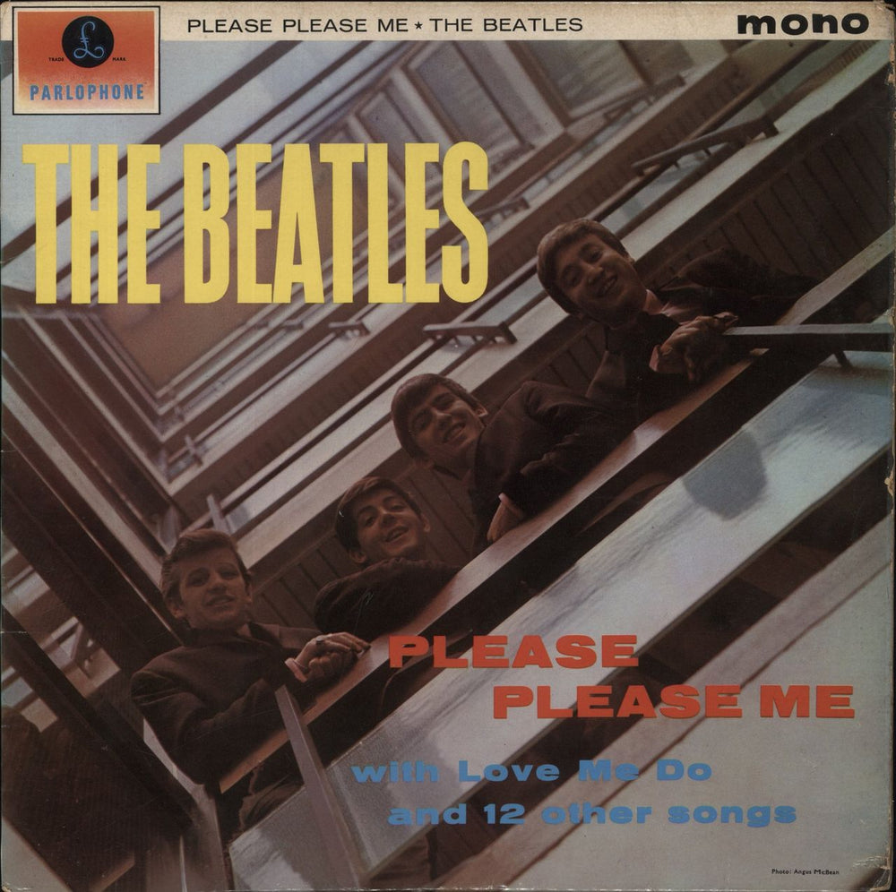 The Beatles Please Please Me - 5th G&L - VG UK vinyl LP album (LP record) PMC1202