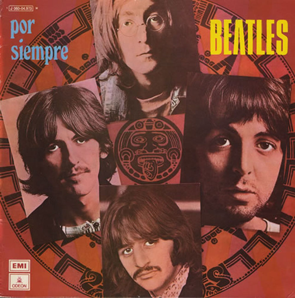 The Beatles Por Siempre Beatles - 2nd Spanish vinyl LP album (LP record) 1J060-04.973