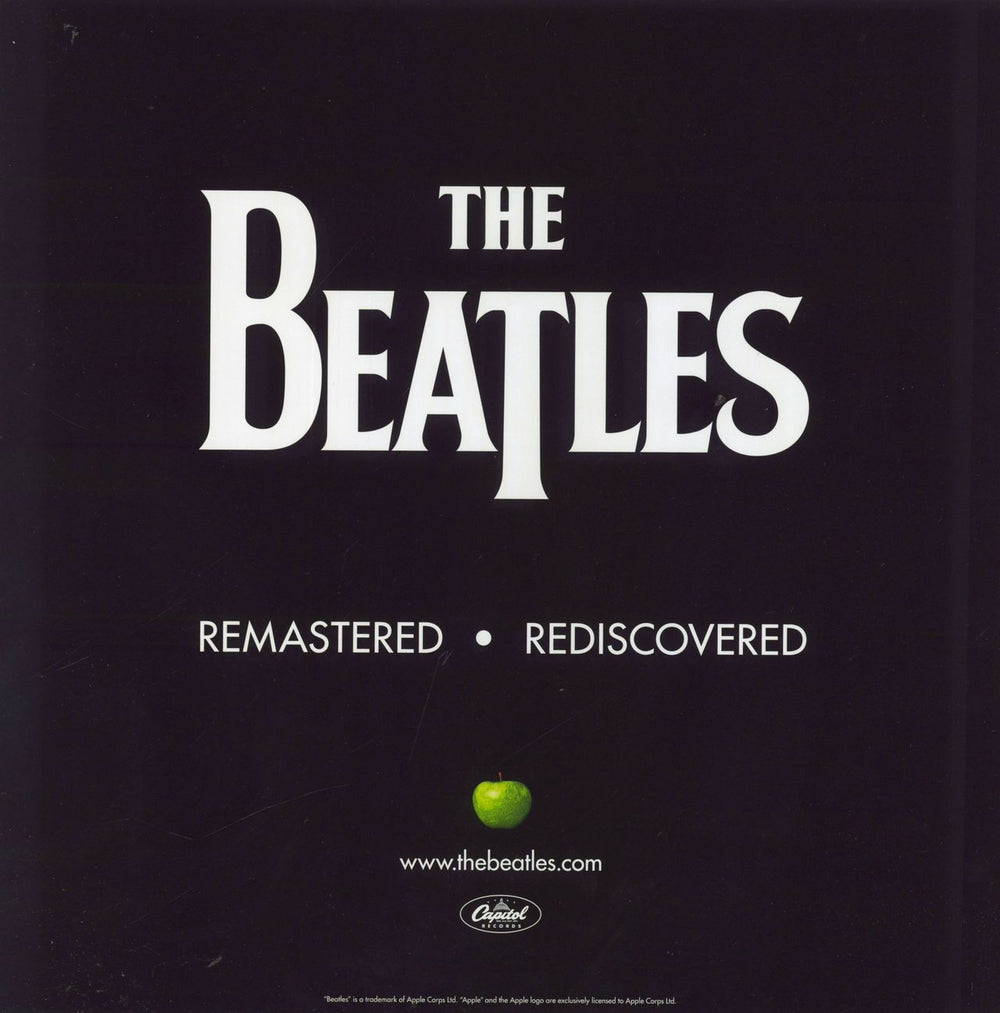 The Beatles Remastered Rediscovered US Promo display BTLDIRE484392