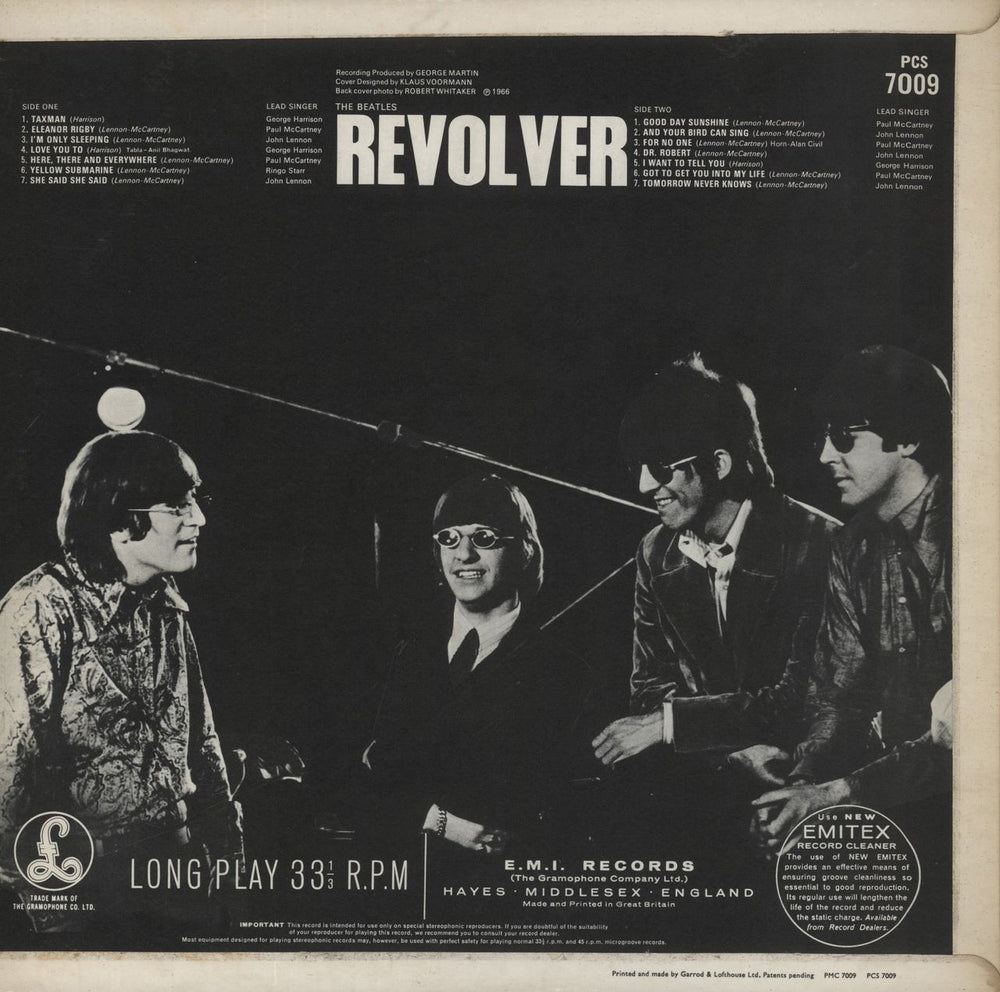 The Beatles Revolver - 1 Box UK vinyl LP album (LP record)