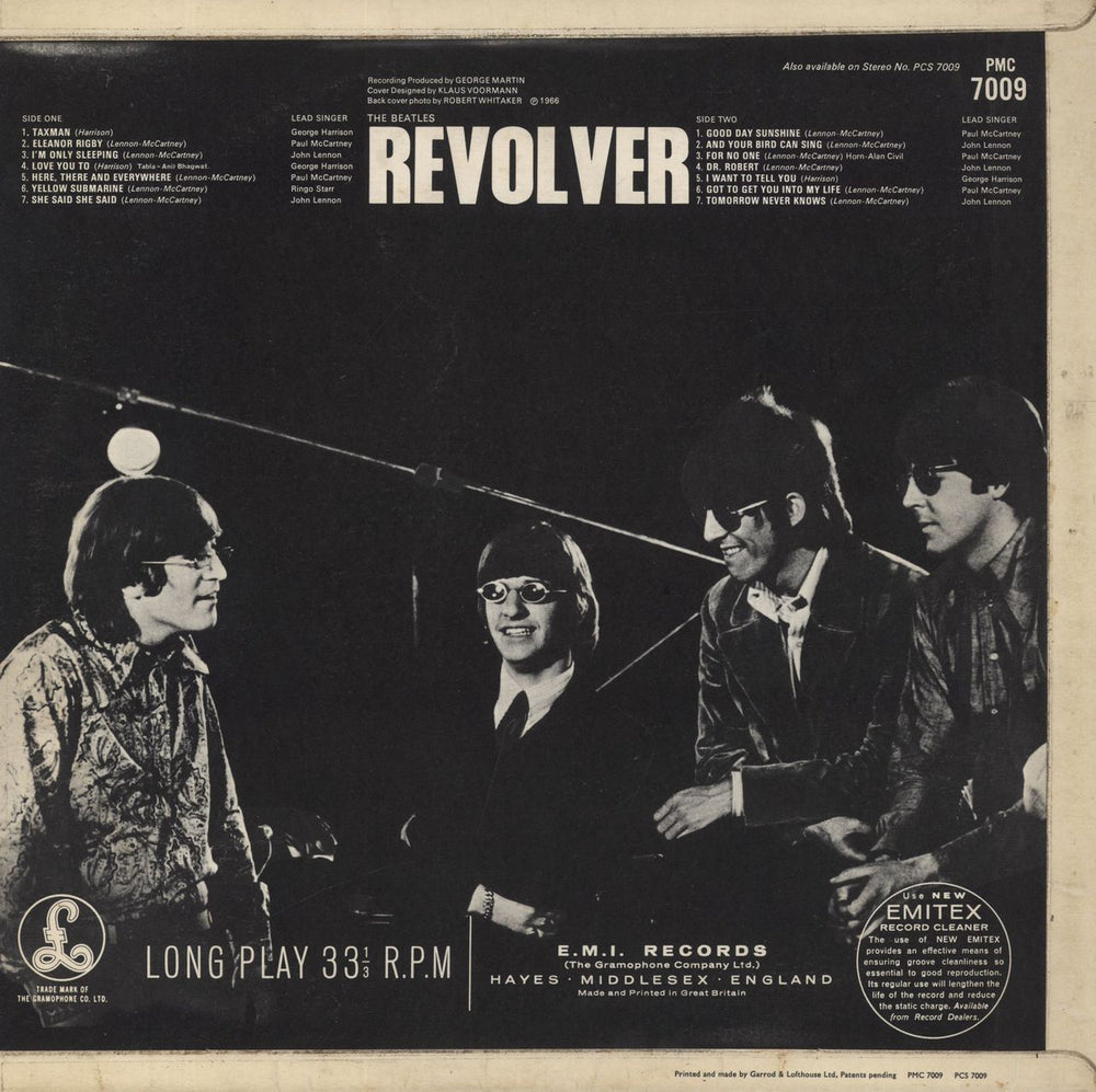 The Beatles Revolver - 1st - EX UK vinyl LP album (LP record)