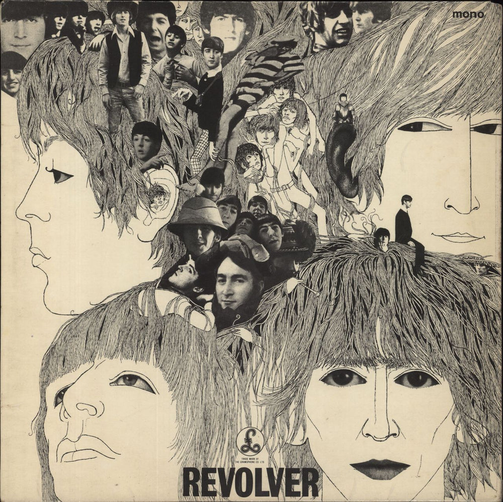 The Beatles Revolver - 1st - EX UK vinyl LP album (LP record) PMC7009