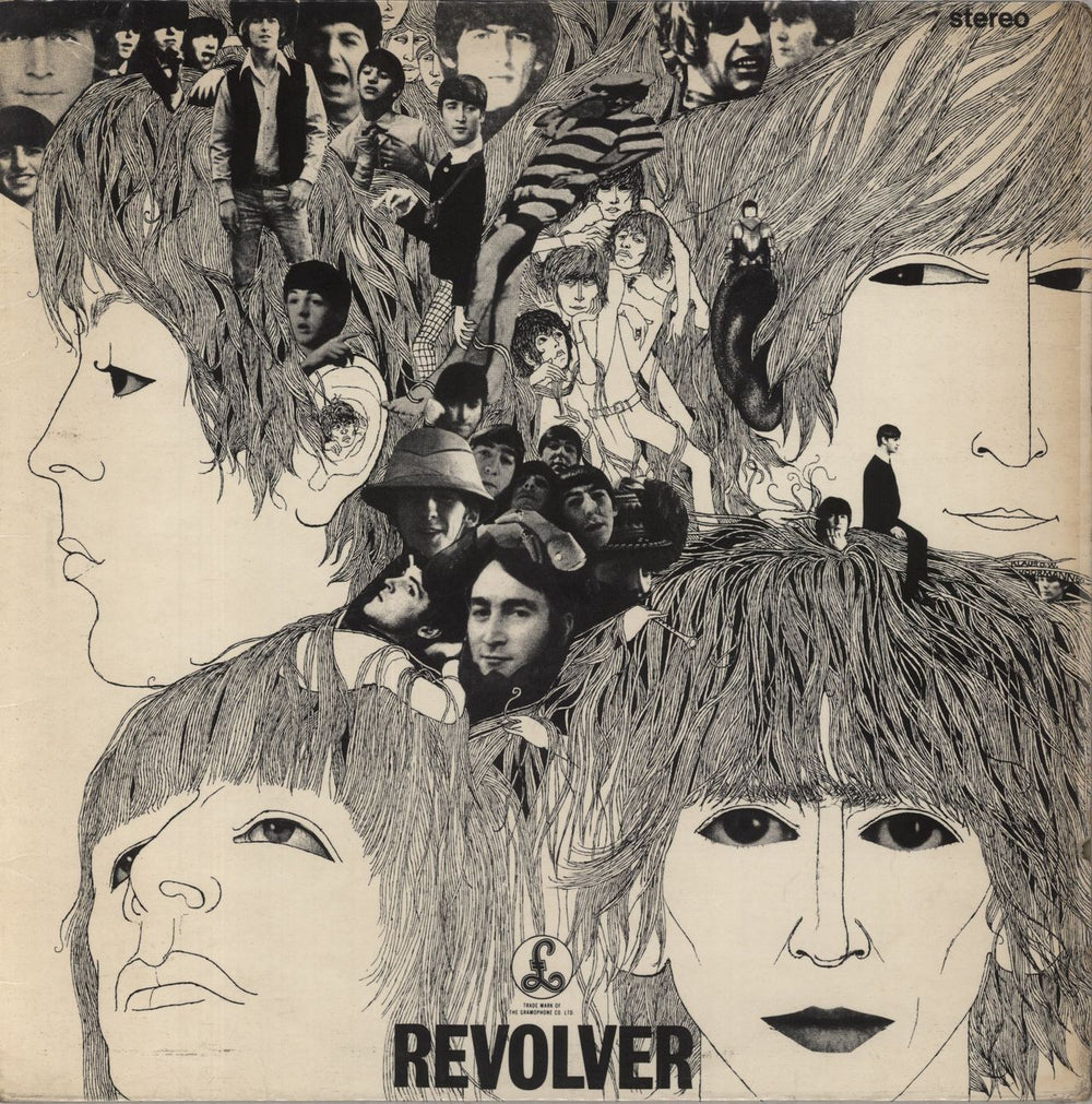 The Beatles Revolver - 2nd - Sample Stickered UK vinyl LP album (LP record) PCS7009