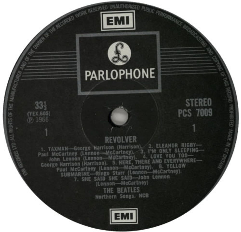 The Beatles Revolver - EMI - Fr Lam - EX UK vinyl LP album (LP record) BTLLPRE498721