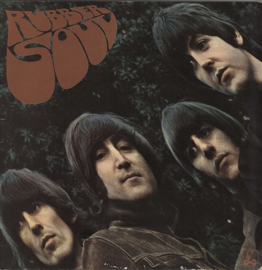 The Beatles Rubber Soul - 1st - VG UK vinyl LP album (LP record) PMC1267