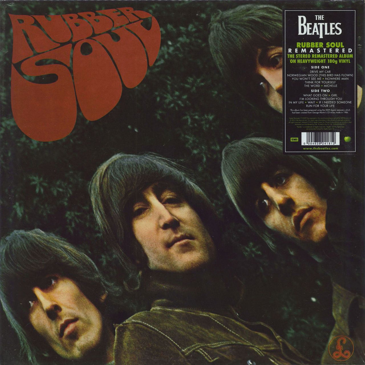The Beatles Rubber Soul - Remastered 180 Gram - Sealed UK