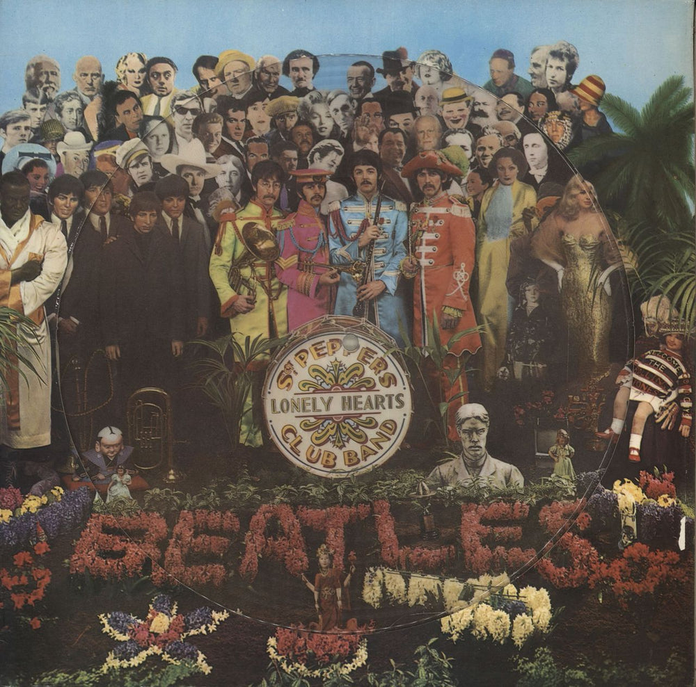 The Beatles Sgt. Pepper's Lonely Hearts Club Band - EX UK picture disc LP (vinyl picture disc album) PHO7027