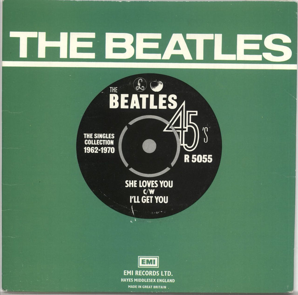 The Beatles She Loves You - 1976 UK 7" vinyl single (7 inch record / 45) R5055