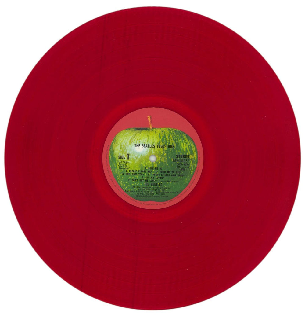 The Beatles The Beatles / 1962-1966 - Red - Wide Obi + Booklet Japanese 2-LP vinyl record set (Double LP Album) BTL2LTH198382