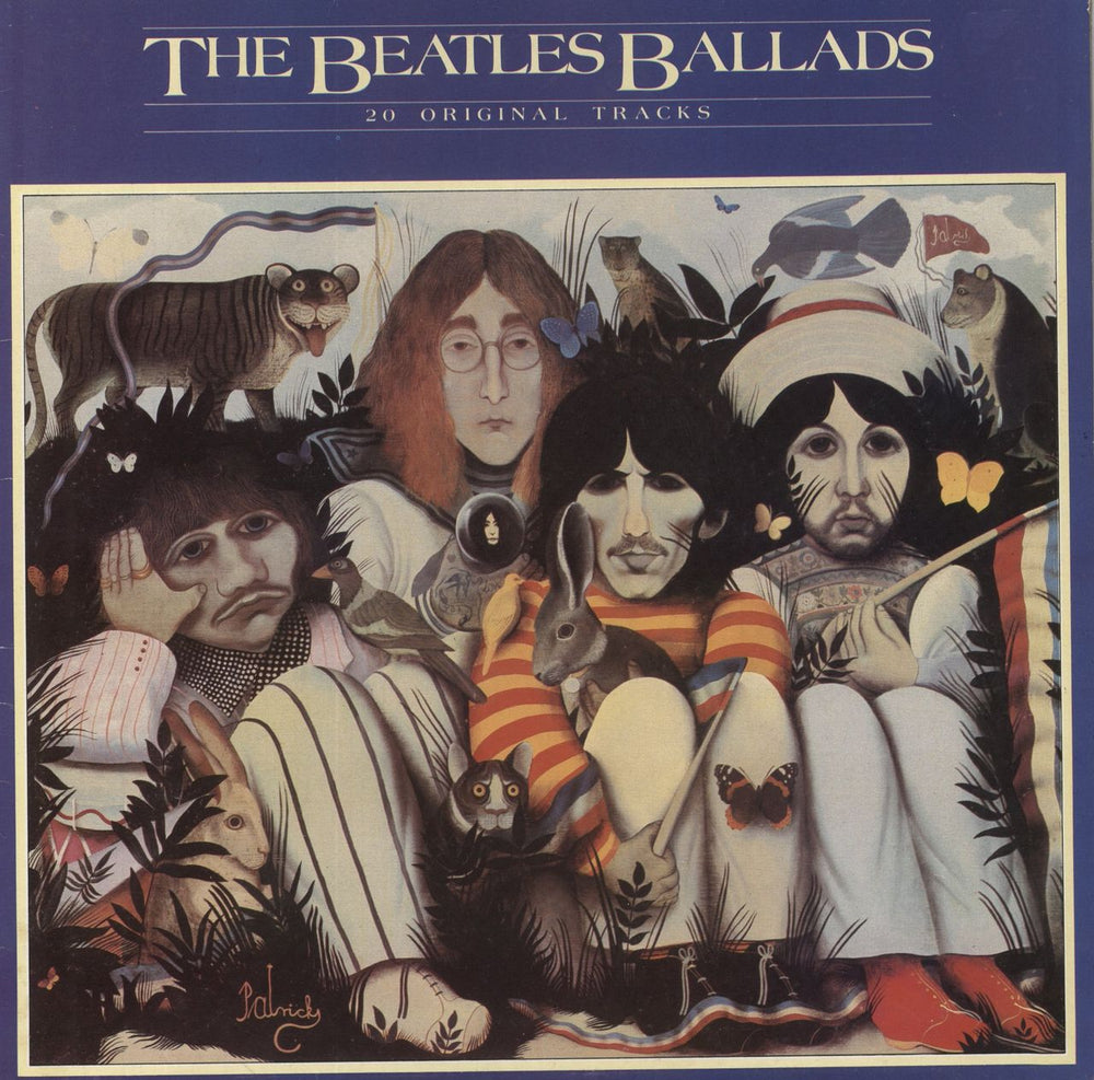 The Beatles The Beatles Ballads - EX UK vinyl LP album (LP record) PCS7214