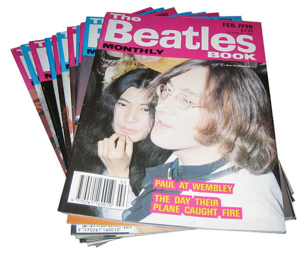 The Beatles The Beatles Book - 1990 - 12 Issues UK magazine BTLMATH431416