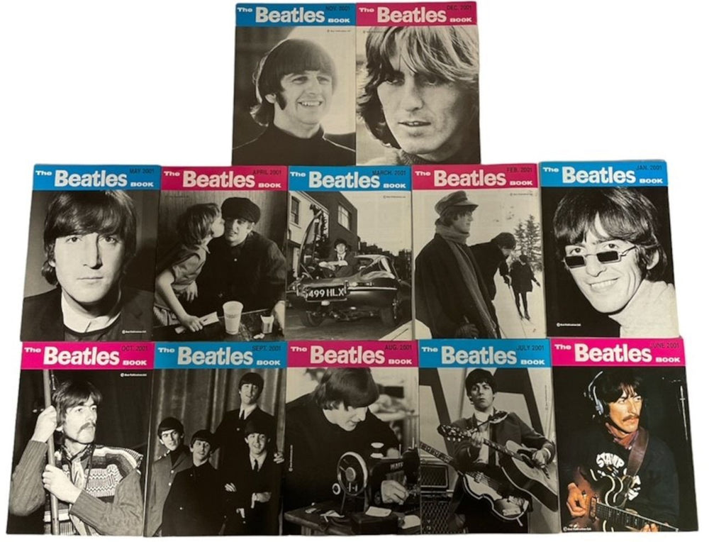 The Beatles The Beatles Book - 2001 - 12 Issues UK magazine