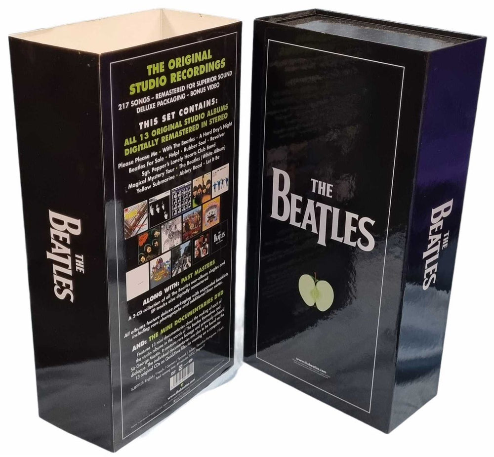 The Beatles The Beatles (In Stereo) + Slipcase UK CD Album Box Set 2009