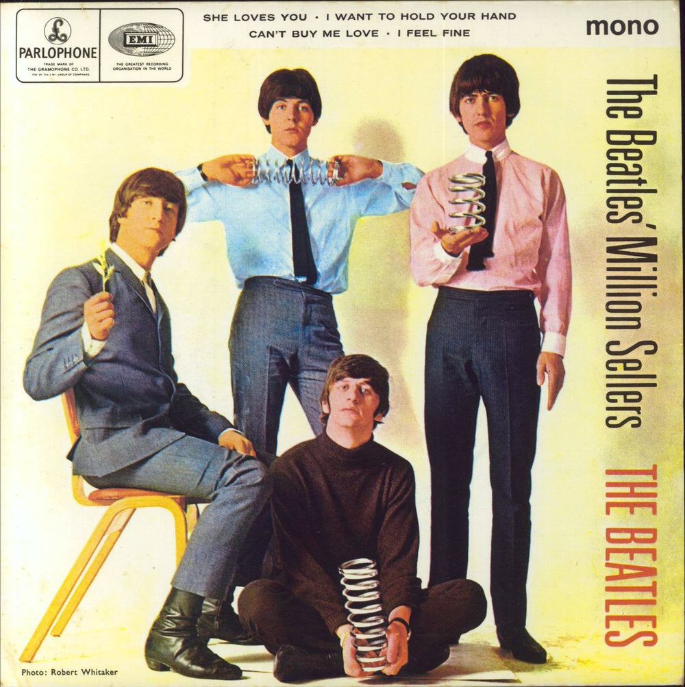 The Beatles The Beatles' Million Sellers EP - EMI Records - Glossy UK 7" vinyl single (7 inch record / 45) GEP8946