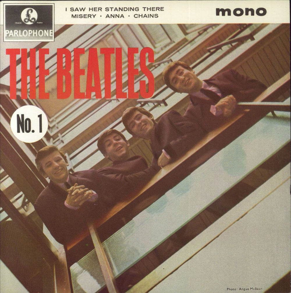 The Beatles The Beatles (No. 1) EP - 3rd UK 7" vinyl single (7 inch record / 45) GEP8883