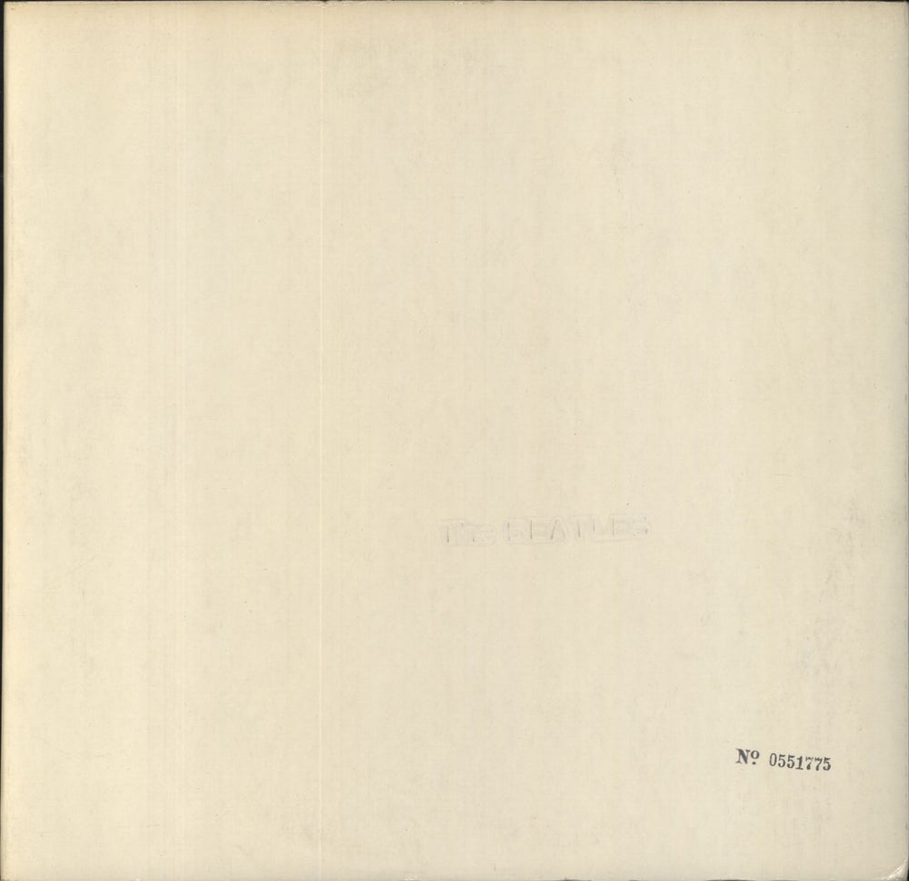 The Beatles The Beatles [White Album] - 1st UK 2-LP vinyl record set (Double LP Album) PCS7067-8