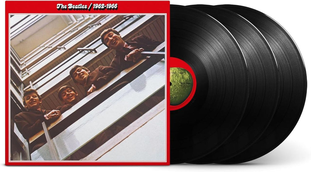 The Beatles The Red Album 1962-1966 (2023 Edition) - Black Vinyl - Sealed UK 3-LP vinyl record set (Triple LP Album) 5592053