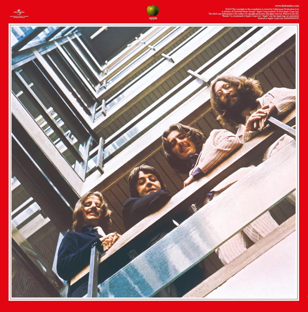 The Beatles The Red Album 1962-1966 (2023 Edition) - Black Vinyl - Sealed UK 3-LP vinyl record set (Triple LP Album) 602455920539