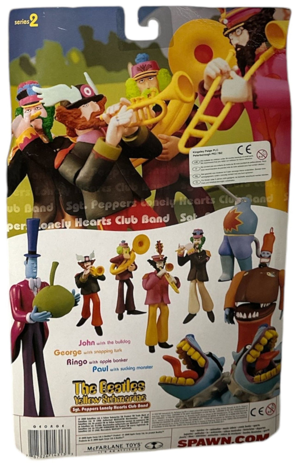 The Beatles Yellow Submarine [George] UK Toy BTLTYYE212913