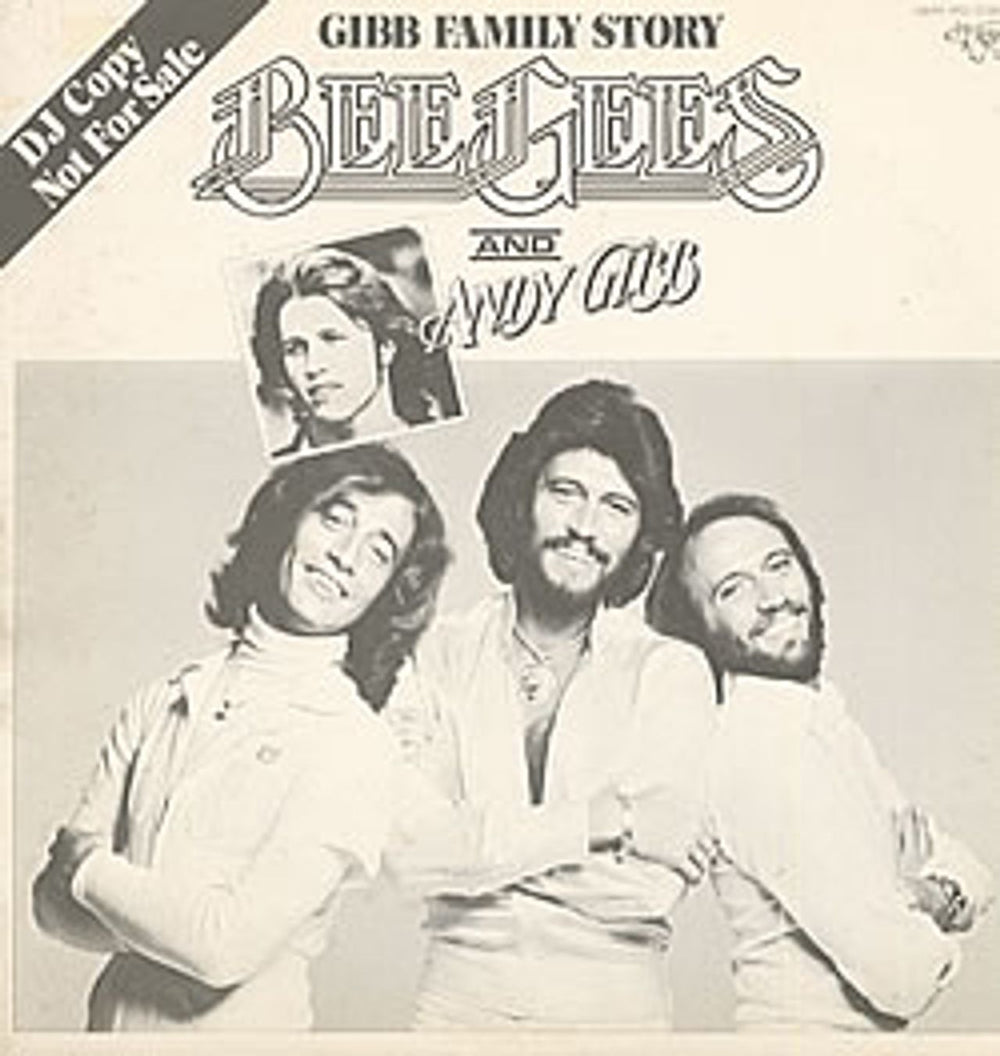The Bee Gees Gibb Family Story Japanese Promo vinyl LP album (LP record) MI4101