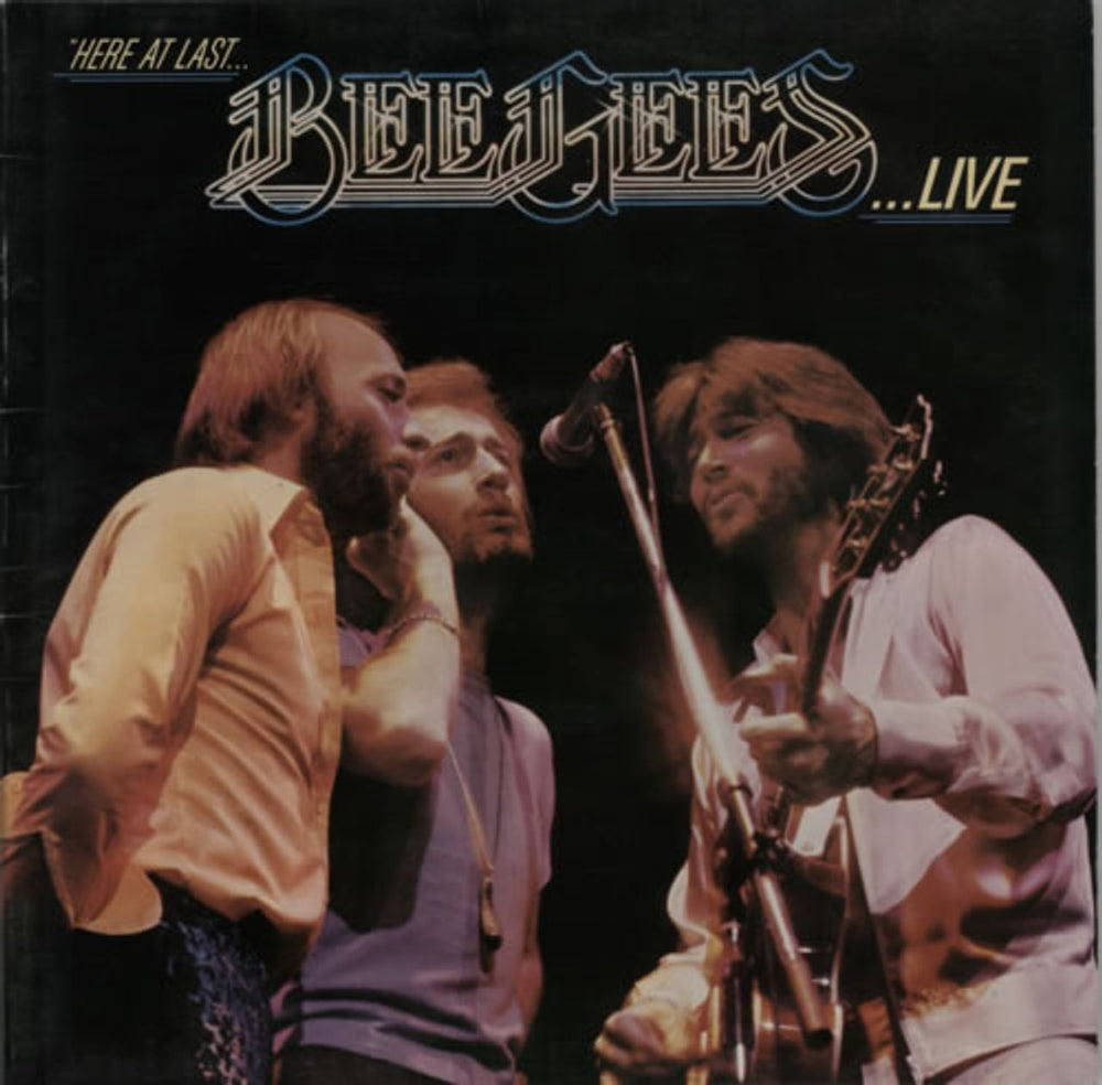 The Bee Gees Here At Last ... Bee Gees Live UK 2-LP vinyl record set (Double LP Album) 2658120