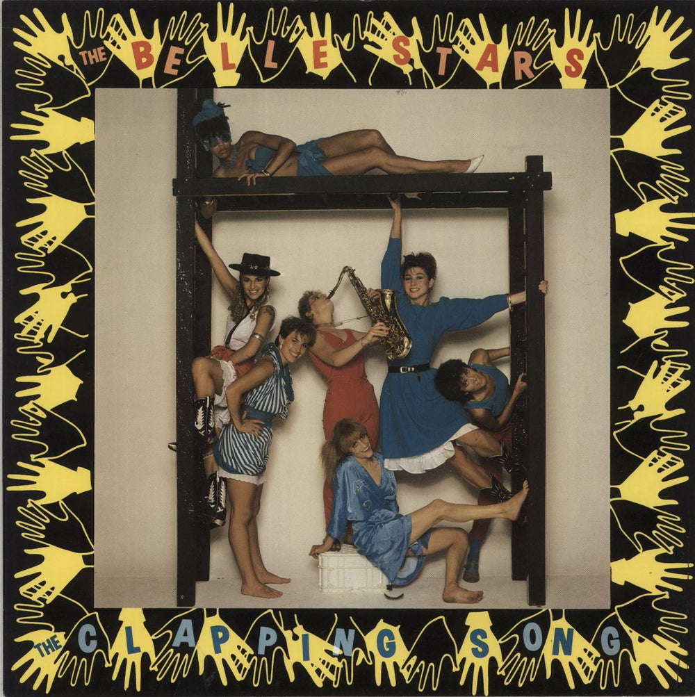 The Belle Stars The Clapping Song - Clear Vinyl UK 12" vinyl single (12 inch record / Maxi-single) SBUY155