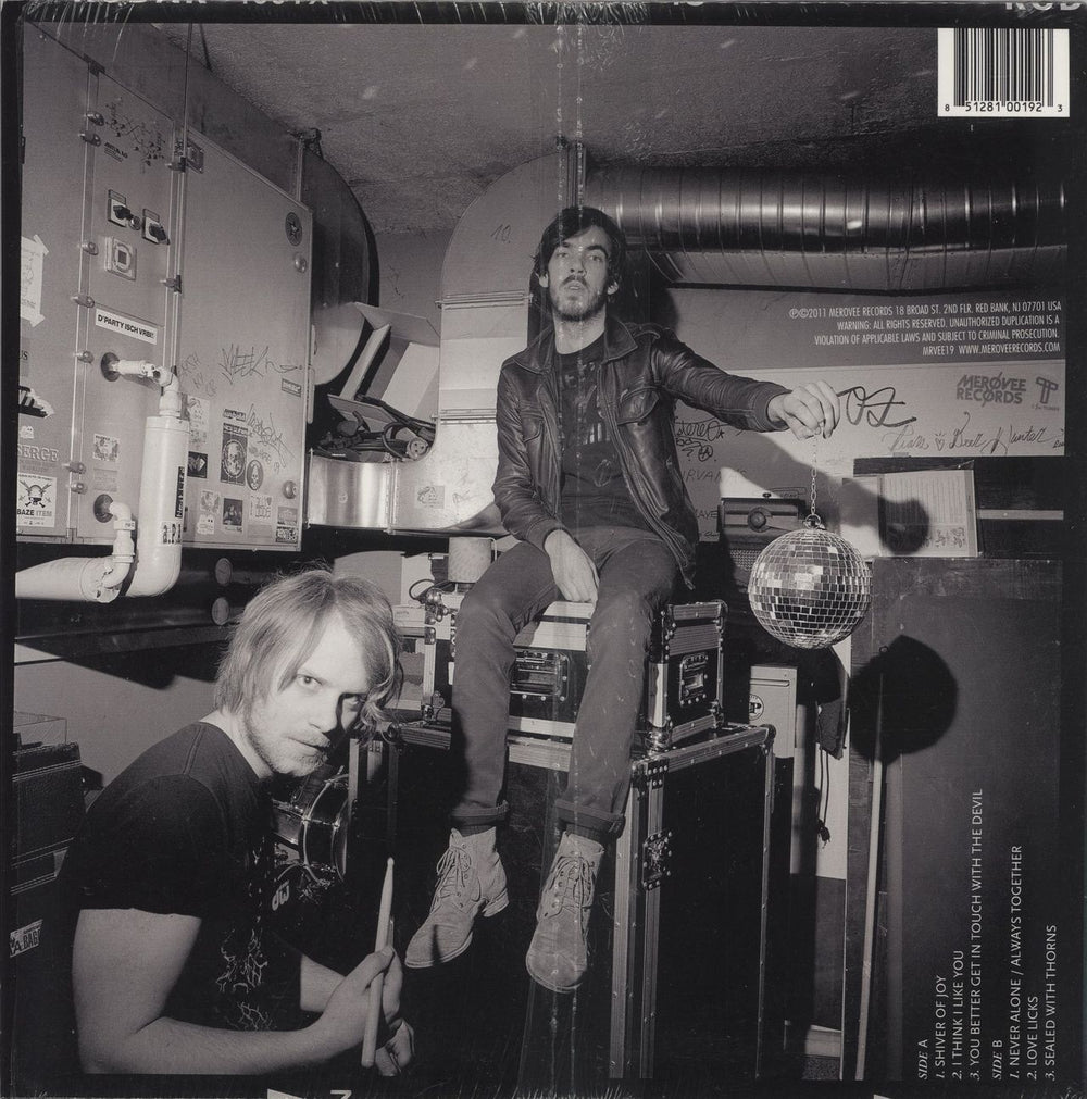 The Black Box Revelation Shiver Of Joy US 12" vinyl single (12 inch record / Maxi-single) 851281001923