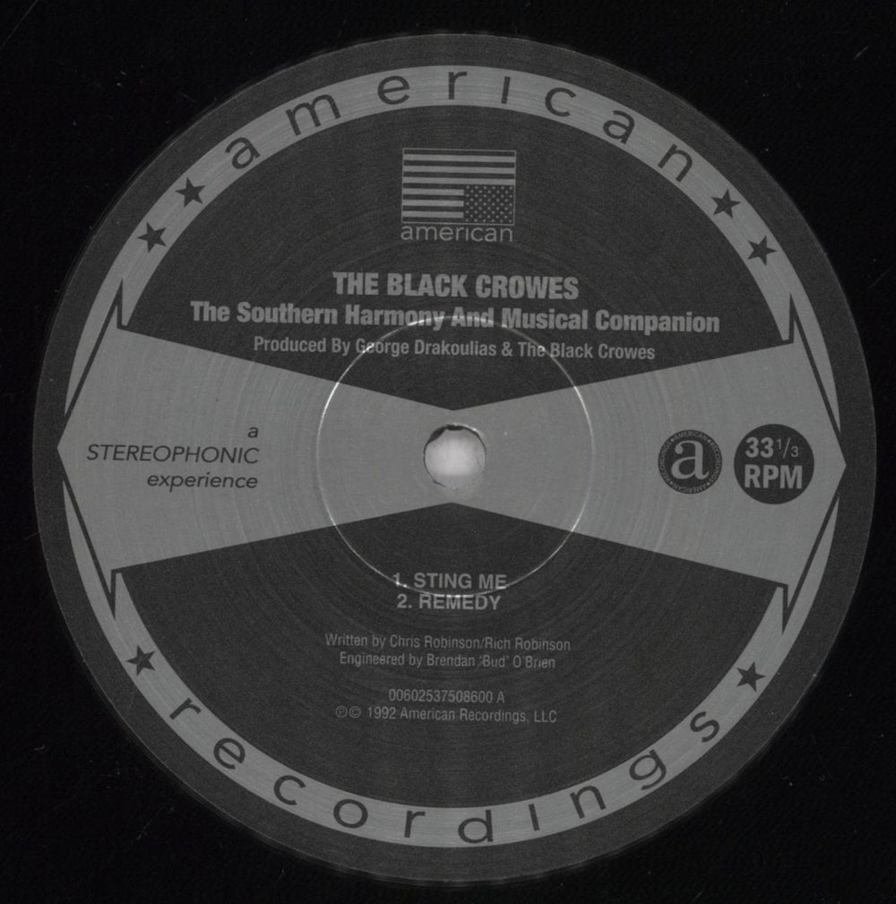 The Black Crowes The Southern Harmony And Musical Companion - 180 Gram Vinyl UK 2-LP vinyl record set (Double LP Album) CRW2LTH839490