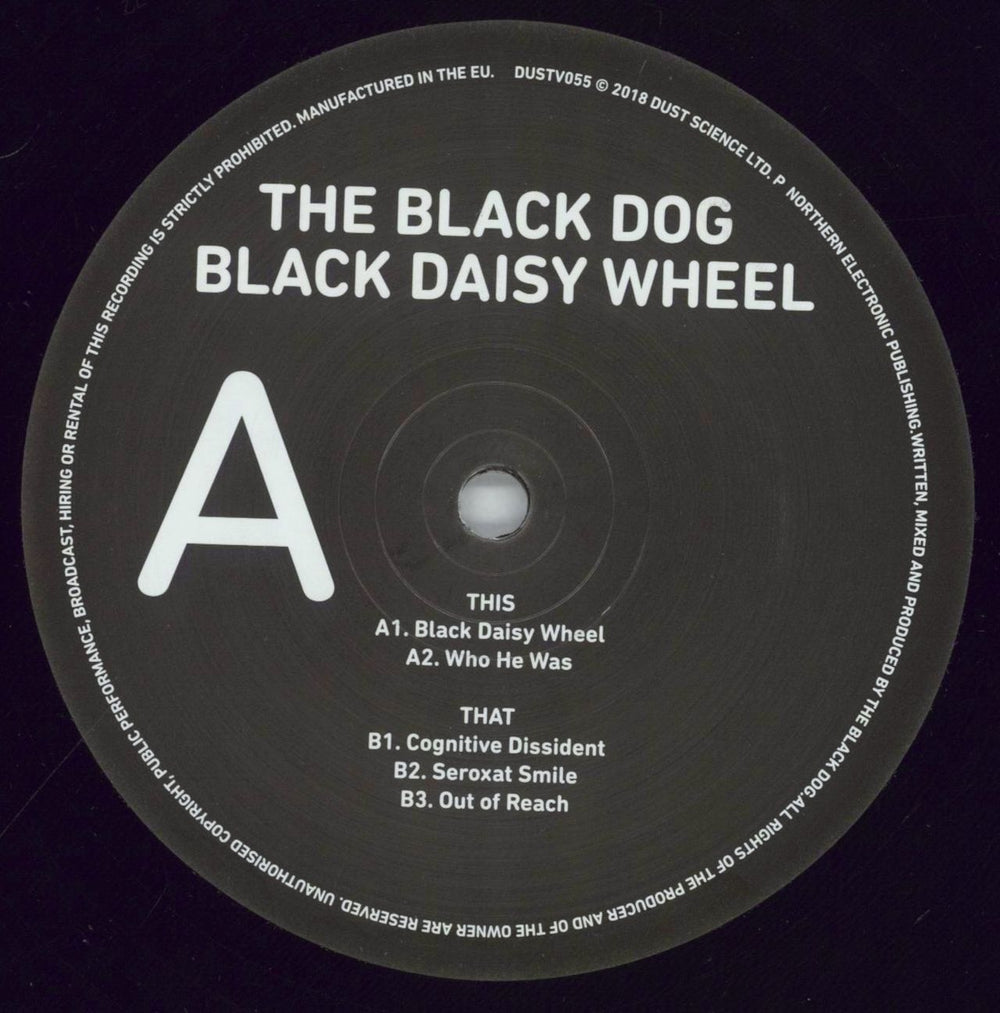 The Black Dog Black Daisy Wheel UK 2-LP vinyl record set (Double LP Album) T\G2LBL848780