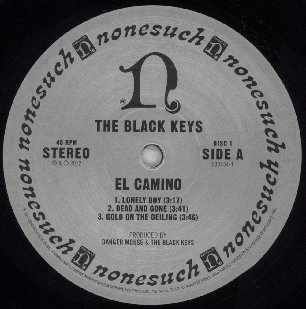 The Black Keys El Camino - Numbered Sleeve + CD + 7" UK 2-LP vinyl record set (Double LP Album) TLK2LEL841521