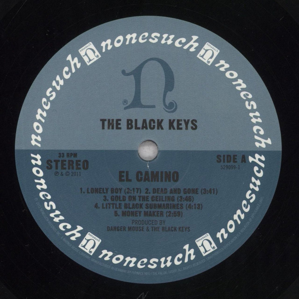 The Black Keys El Camino + CD - EX US vinyl LP album (LP record) TLKLPEL838958