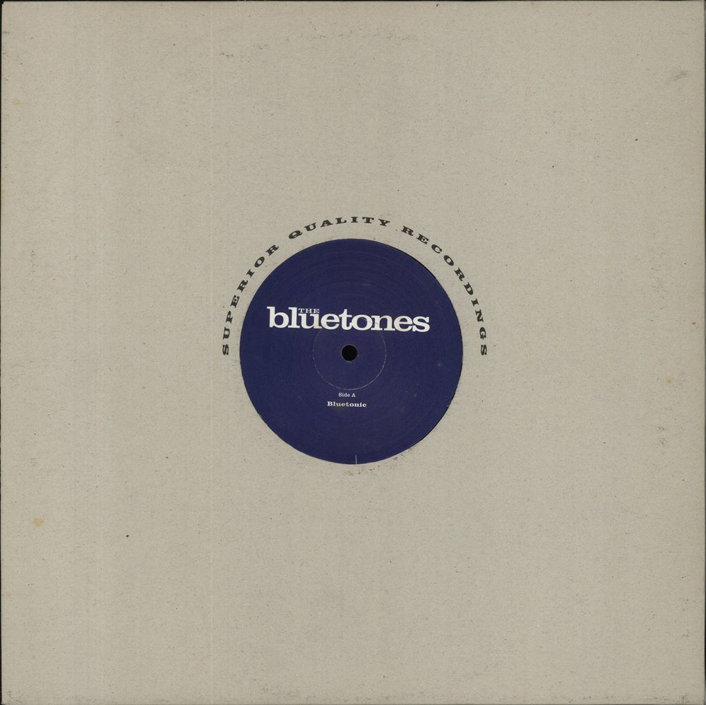 The Bluetones Bluetonic UK Promo 12" vinyl single (12 inch record / Maxi-single) BLUE002P