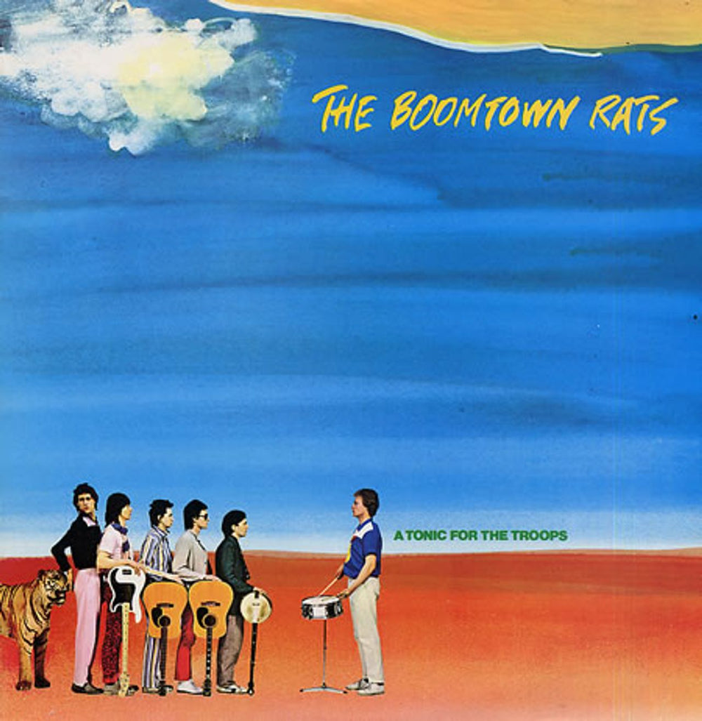 The Boomtown Rats A Tonic For The Troops UK vinyl LP album (LP record) ENVY3