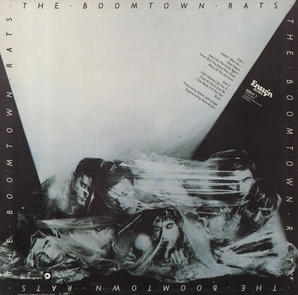 The Boomtown Rats The Boomtown Rats UK vinyl LP album (LP record)