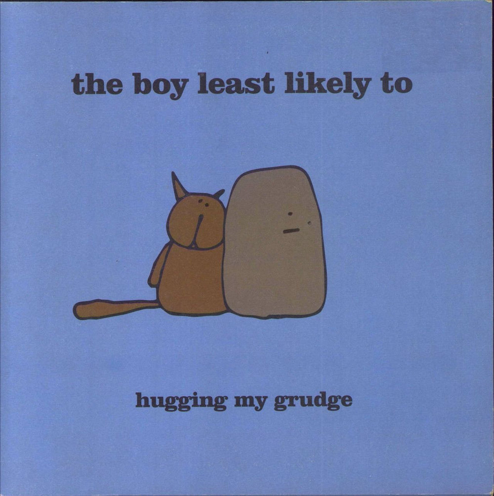 The Boy Least Likely To Hugging My Grudge UK 7" vinyl single (7 inch record / 45) TYTD004S