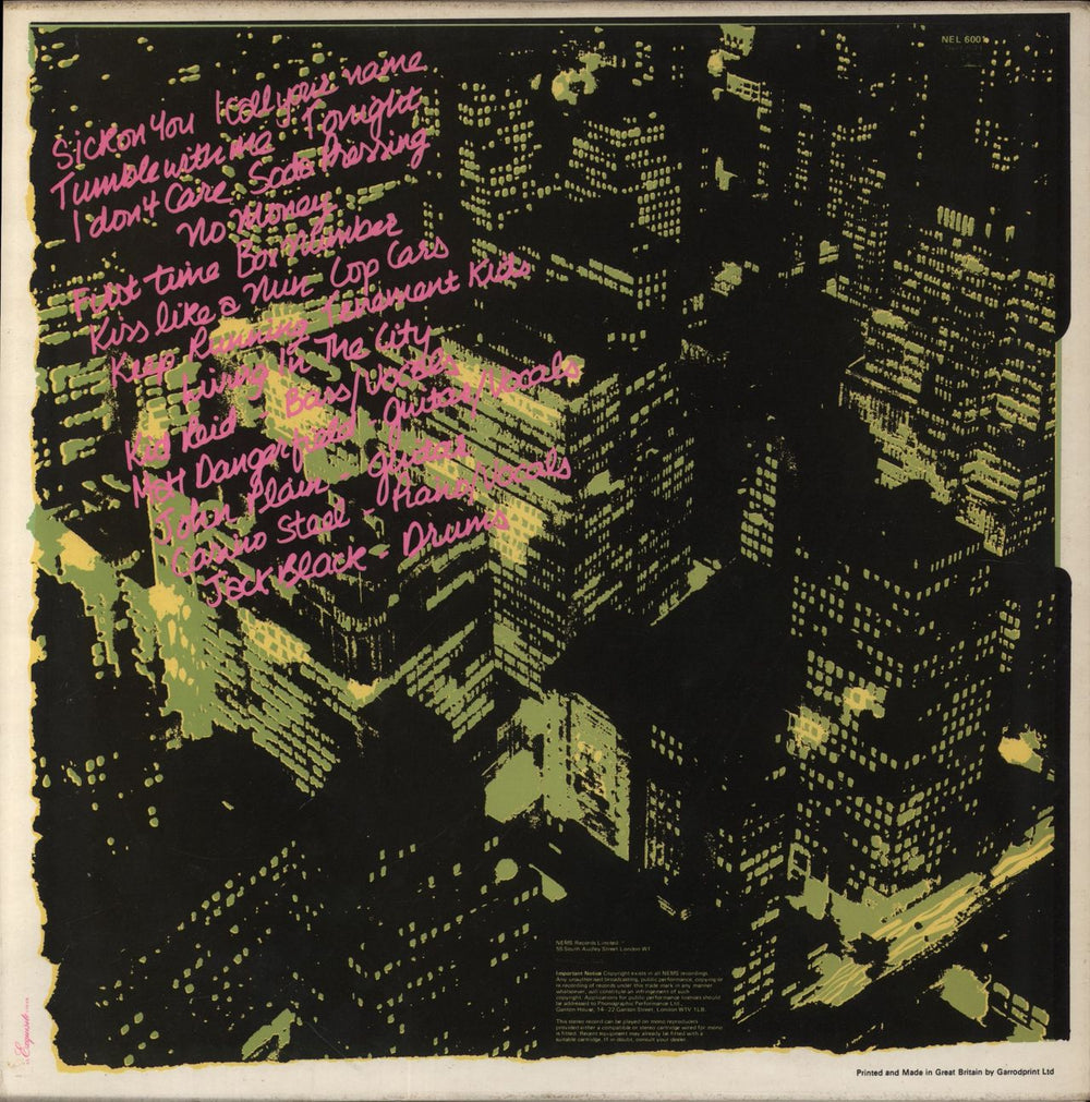 The Boys (Punk) The Boys - Fully Autographed UK vinyl LP album (LP record)