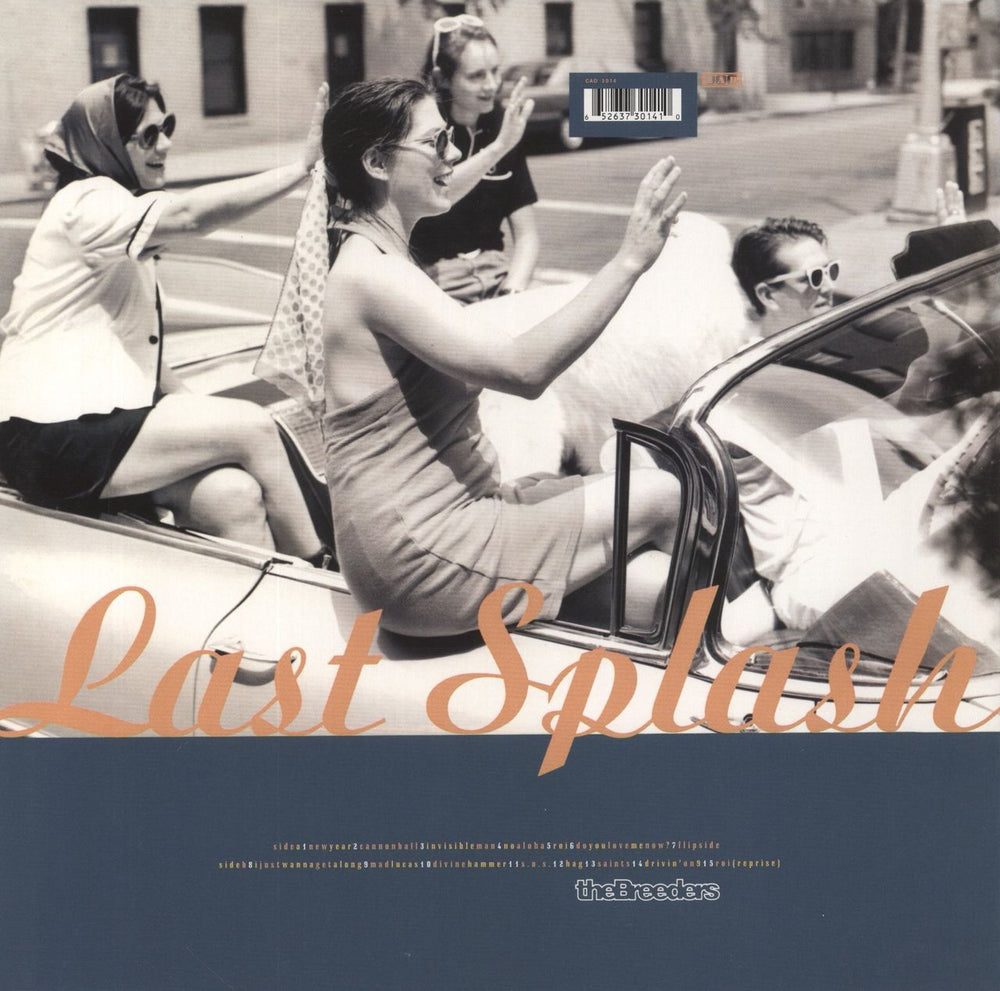 The Breeders Last Splash UK vinyl LP album (LP record) 652637301410