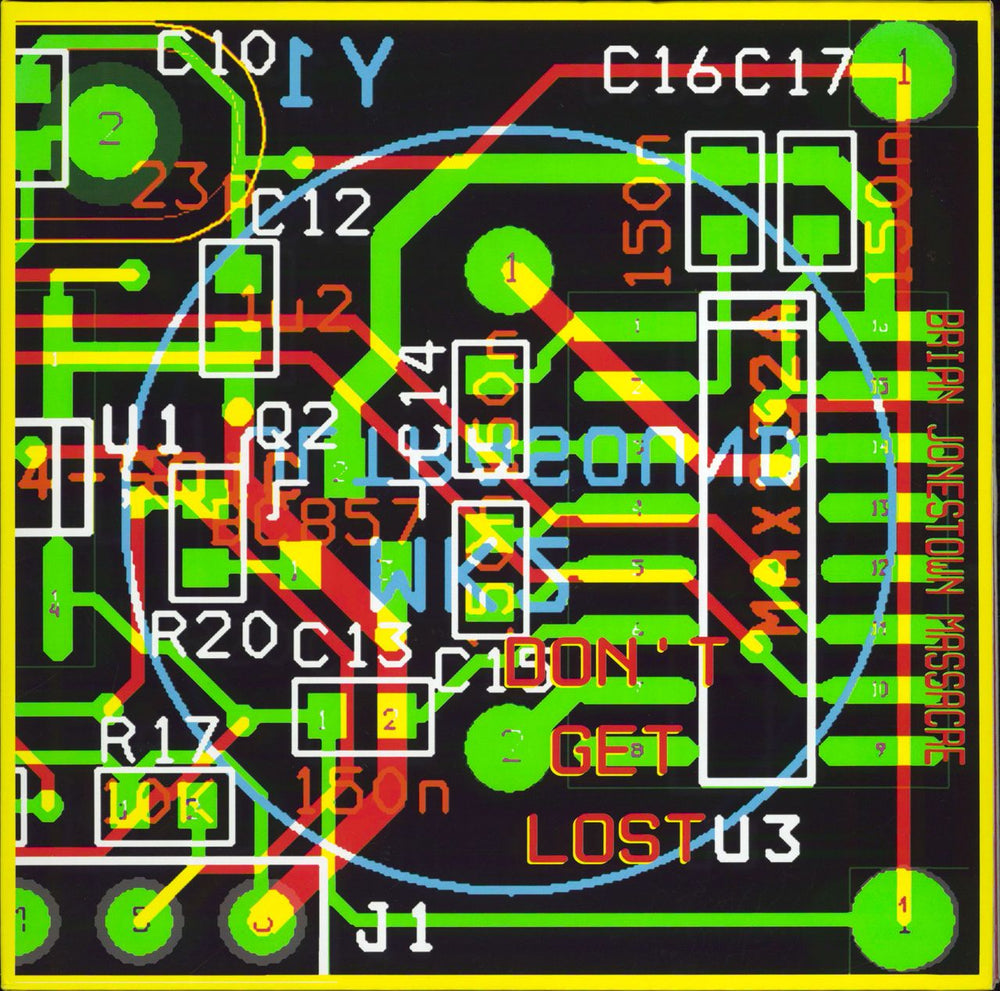 The Brian Jonestown Massacre Don't Let Go - 180gm Yellow Vinyl UK 2-LP vinyl record set (Double LP Album) AUK040LP