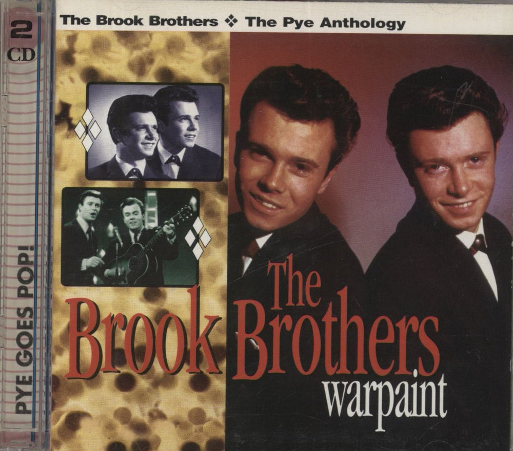 The Brook Brothers Warpaint - The Pye Anthology UK 2 CD album set (Double CD) CMDDD149