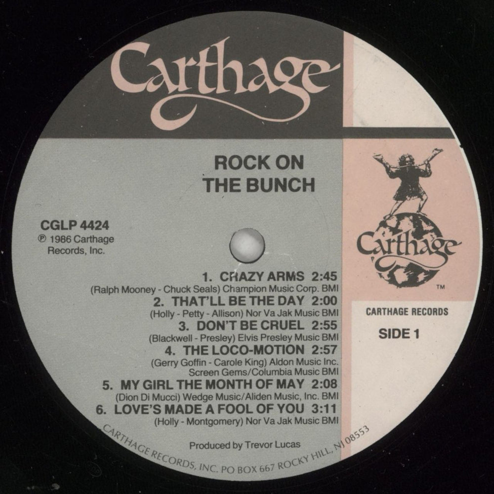 The Bunch Rock On US vinyl LP album (LP record) TBCLPRO647836