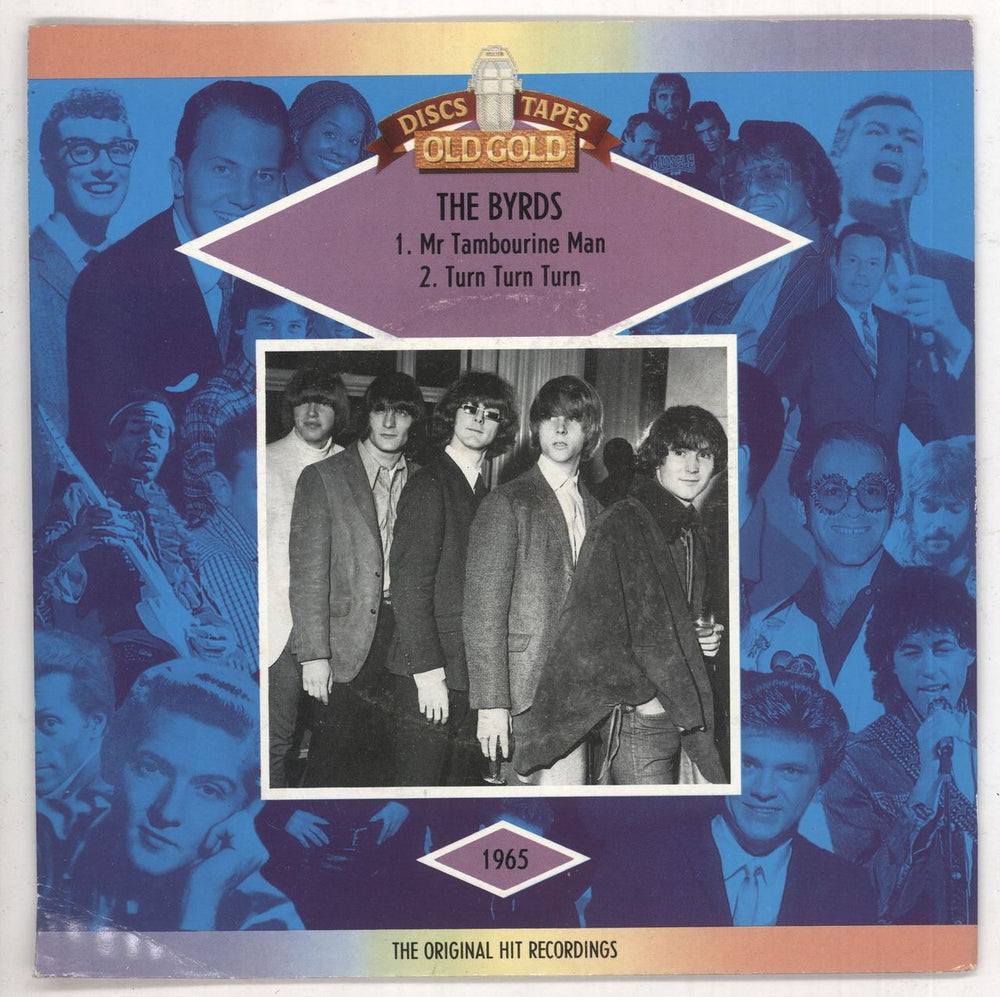 The Byrds Mr. Tambourine Man UK 7" vinyl single (7 inch record / 45) OG9747