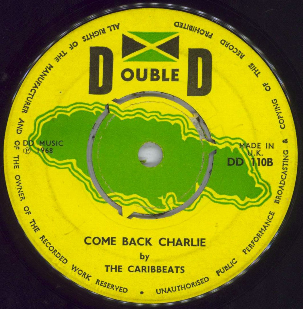 The Carib Beats Get Ready / Come Back Charlie UK 7" vinyl single (7 inch record / 45) 6LL07GE832569