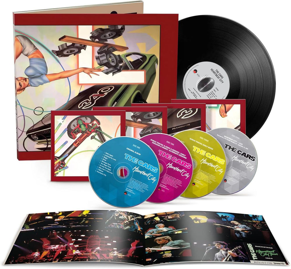 The Cars Heartbeat City - 40th Anniversary Deluxe 4CD/1LP Edition - Sealed UK box set 0603497811755