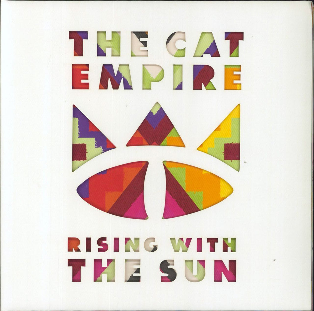 The Cat Empire Rising With The Sun UK 2-LP vinyl record set (Double LP Album) TCE0011LP