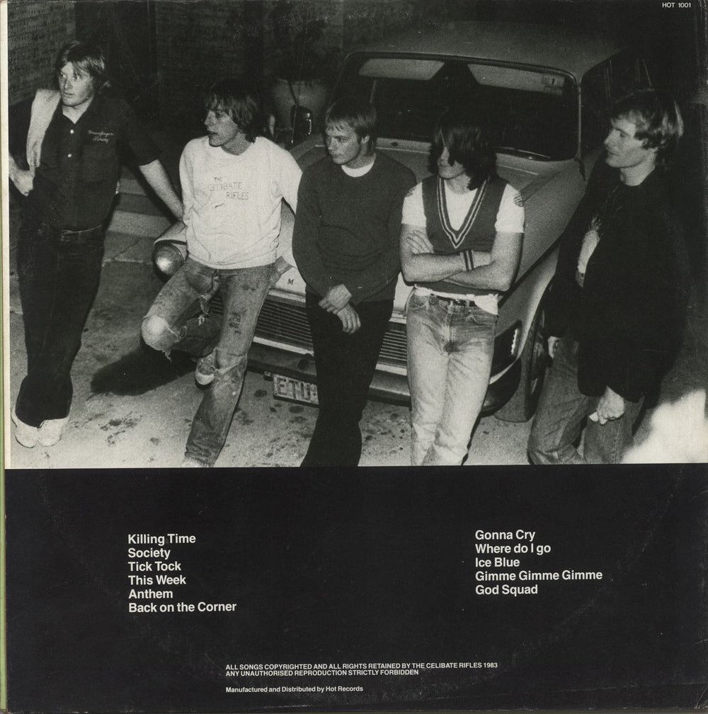 The Celibate Rifles Sideroxylon UK vinyl LP album (LP record)