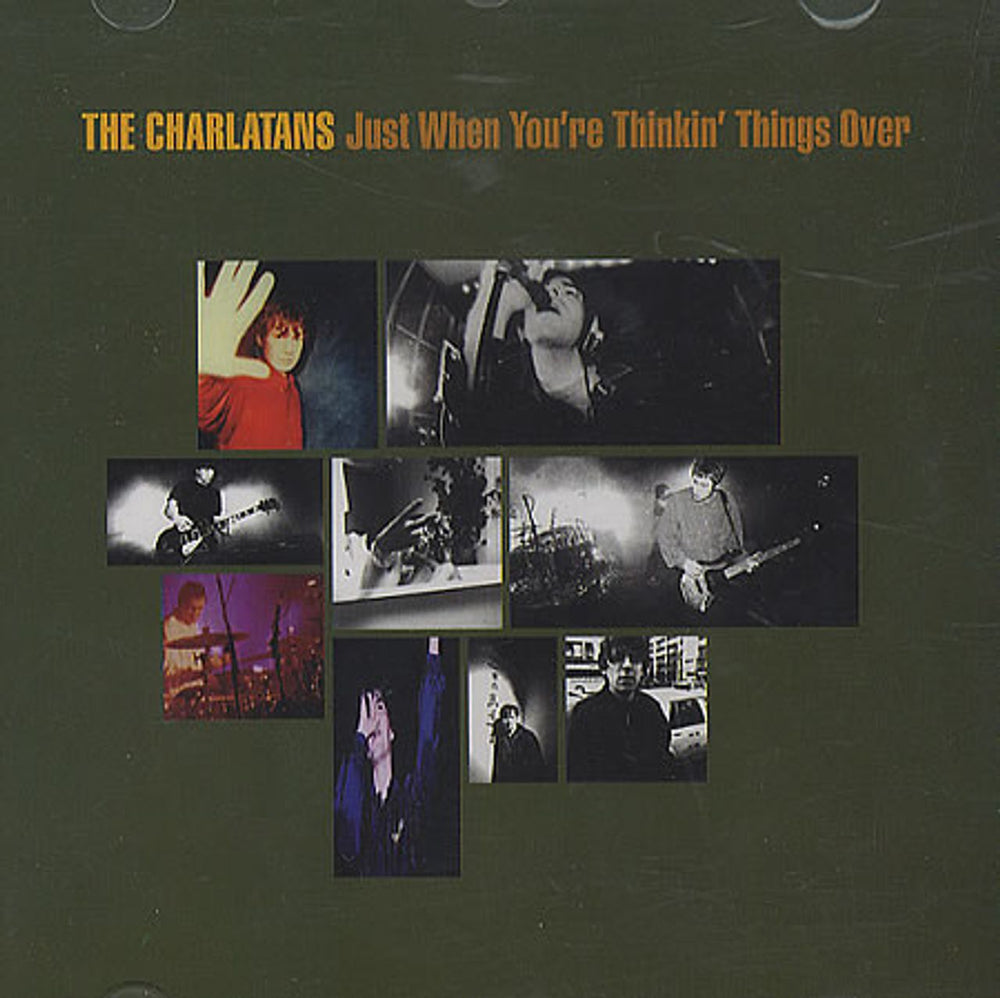 The Charlatans (UK) Just When You're Thinkin' Things Over UK CD single (CD5 / 5") BBQ60CD