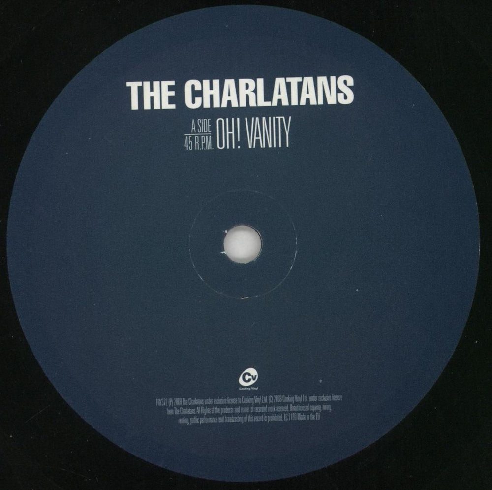 The Charlatans (UK) Oh! Vanity UK 7" vinyl single (7 inch record / 45) CHA07OH450570