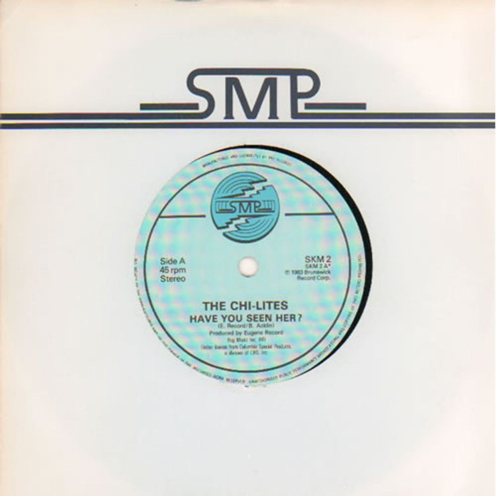 The Chi-Lites Have You Seen Her? EP UK 7" vinyl single (7 inch record / 45) SKM2